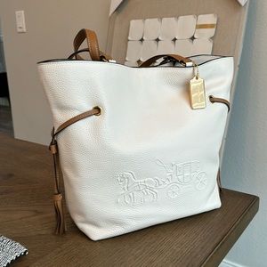 COACH 🤍🤎 Tote Bag